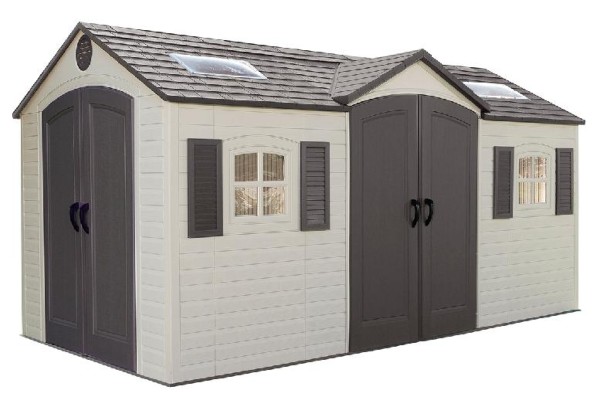 Сарай пластиковый LifeTime 15x8 DD купить в Анапе