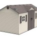Сарай пластиковый LifeTime 15x8 DD купить в Анапе
