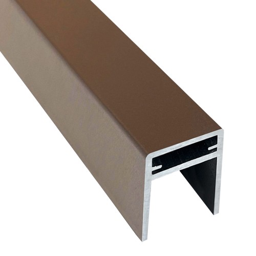 П-профиль Алюминиевый EasyDecking 35x25 Венге купить в Анапе
