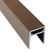 П-профиль Алюминиевый EasyDecking 35x25 Венге купить в Анапе