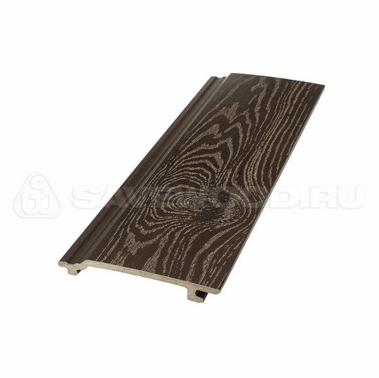Сайдинг из дпк savewood sw-sorbus тангенциальный распил темно-коричневый купить в Анапе