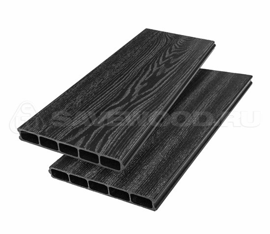 Грядочная доска ДПК 3D Savewood SW Rumex Чёрный купить в Анапе