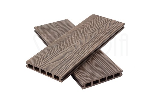 Доска террасная ДПК 3D SEQUOIA DUAL WOOD BROWN купить в Анапе