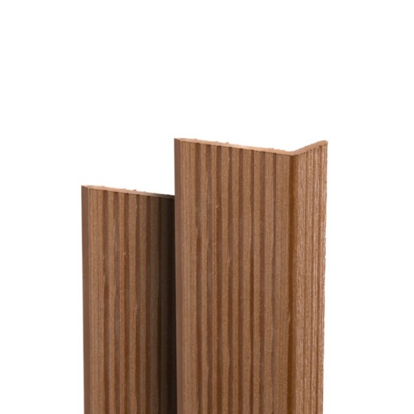 Угол торцевой Ecodecking Техно 70х35x3000 Бронза купить в Анапе