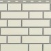 Фасадная панель Альта-Профиль, Кирпич Клинкерный, Белый купить в Анапе