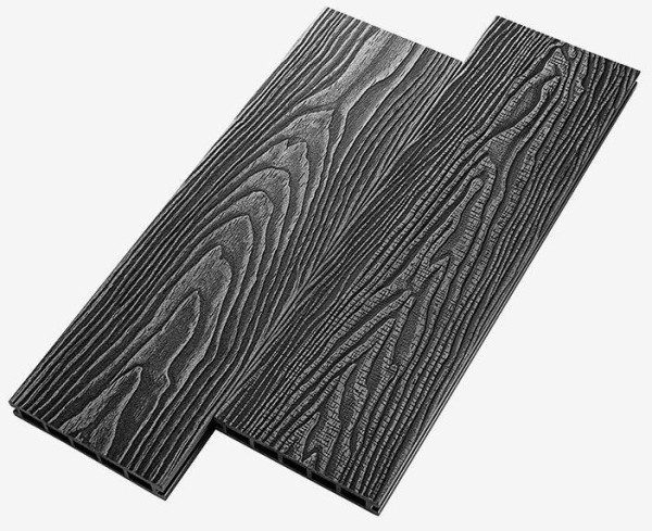 Террасная доска из ДПК RusDecking Unodeck Vintage - Графит купить в Анапе