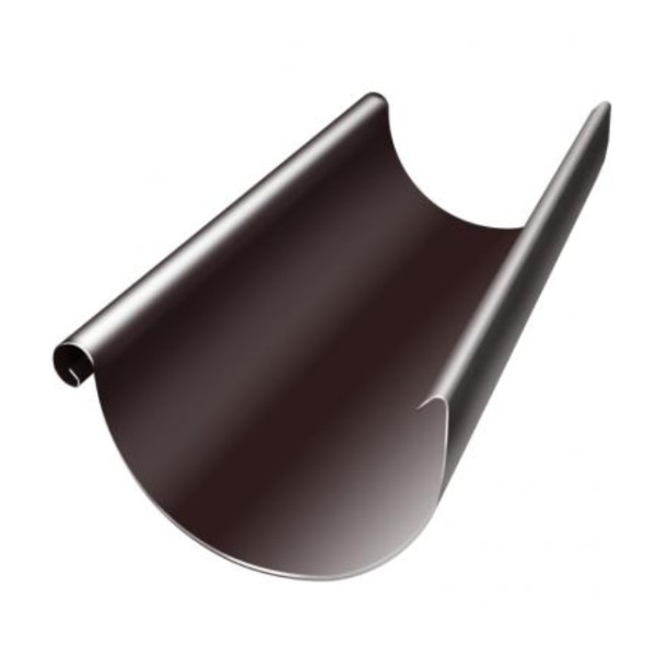 Водосток Grand Line 125x90 – Желоб 3м RAL 8017 купить в Анапе