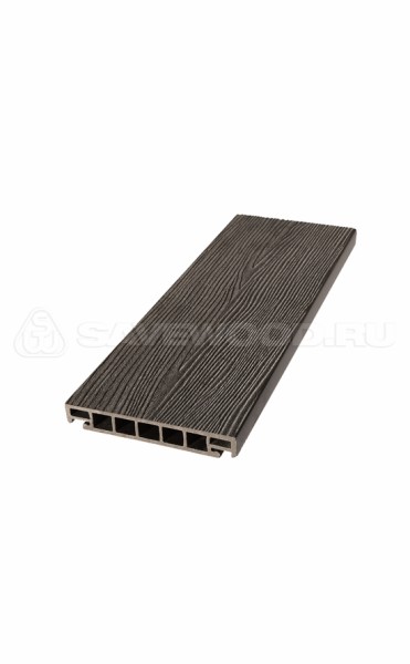 Террасная доска из ДПК SW Salix (S) (R) темно-коричневый купить в Анапе