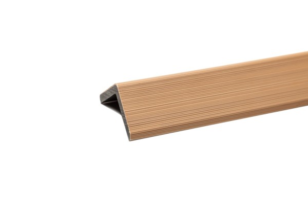 Уголок торцевой Ecodecking Скай коэкструзия 45х45х3000 Бук купить в Анапе