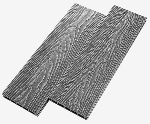 Террасная доска из ДПК RusDecking Unodeck Vintage - Серый купить в Анапе