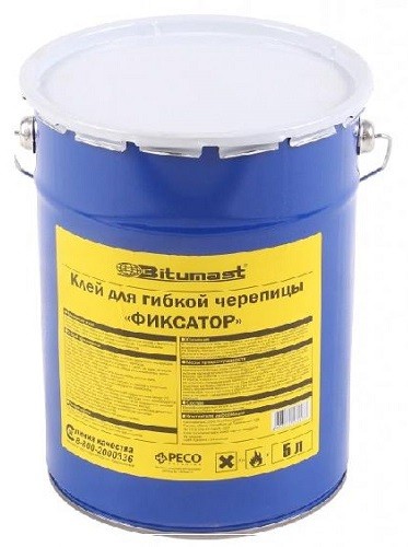 Клей для гибкой черепицы BITUMAST 5 л купить в Анапе