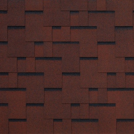 Гибкая черепица Tegola SAN REMO rosso 402 купить в Анапе