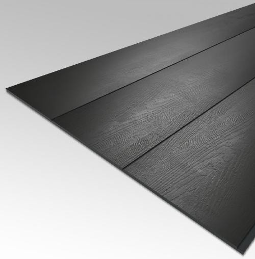 Фиброцементный сайдинг Roofas SIDING (широкий) 12мм Антрацит купить в Анапе