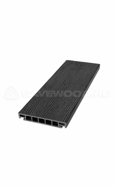 Террасная доска из ДПК SW Salix (S) (R) черный купить в Анапе